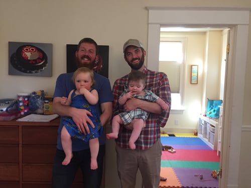 Mark and Jack growing family